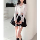 【Jasmine】レースダブルラッフルフリルブラウス | aimoha | 詳細画像9