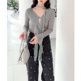 【Jasmine】レースダブルラッフルフリルブラウス | aimoha | 詳細画像2