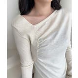 アシンメトリーニットプルオーバー Jasmine Grandiflorum | aimoha  | 詳細画像17 