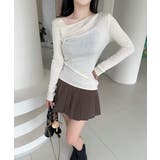 アシンメトリーニットプルオーバー Jasmine Grandiflorum | aimoha  | 詳細画像16 