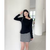 アシンメトリーニットプルオーバー Jasmine Grandiflorum | aimoha  | 詳細画像11 