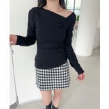 アシンメトリーニットプルオーバー Jasmine Grandiflorum | aimoha  | 詳細画像14 