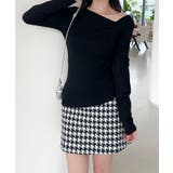 アシンメトリーニットプルオーバー Jasmine Grandiflorum | aimoha  | 詳細画像9 