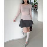 アシンメトリーニットプルオーバー Jasmine Grandiflorum | aimoha  | 詳細画像23 