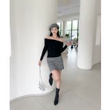 2WAYフロントボタンデザインニットプルオーバー | aimoha  | 詳細画像11 