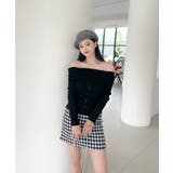 2WAYフロントボタンデザインニットプルオーバー | aimoha  | 詳細画像12 