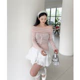 2WAYフロントボタンデザインニットプルオーバー | aimoha  | 詳細画像7 