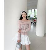 2WAYフロントボタンデザインニットプルオーバー | aimoha  | 詳細画像4 