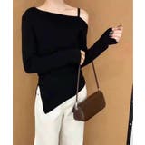 【Jasmine】ワンショルダーニットプルオーバ Jasmine Grandif… | aimoha  | 詳細画像3 