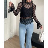 【Jasmine】袖リボンメロウシアーレースインナートップス Jasmine G… | aimoha  | 詳細画像4 