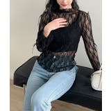 【Jasmine】袖リボンメロウシアーレースインナートップス Jasmine G… | aimoha  | 詳細画像2 