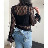【Jasmine】袖リボンメロウシアーレースインナートップス Jasmine G… | aimoha  | 詳細画像5 