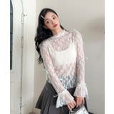 【Jasmine】袖リボンメロウシアーレースインナートップス Jasmine G… | aimoha  | 詳細画像14 