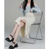 【Jasmine】パール付きマーメイドスカート Jasmine Grandifl… | aimoha  | 詳細画像3 