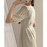 【Jasmine】ツイードフレアミニワンピース Jasmine Grandifl… | aimoha  | 詳細画像10 