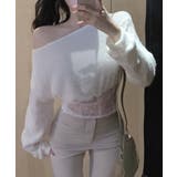 【Jasmine】コルセット風ニットプルオーバー Jasmine Grandif… | aimoha  | 詳細画像7 