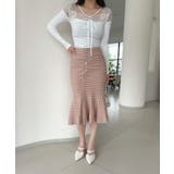 【Jasmine】チェック柄ニットマーメイドスカート Jasmine Grand… | aimoha  | 詳細画像10 