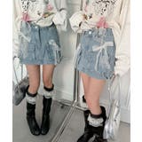 フロントポケットデニムミニスカート Jasmine Grandiflorum | aimoha | 詳細画像10