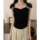 ハートカラーパール半袖Tシャツ Jasmine Grandiflorum | aimoha | 詳細画像12