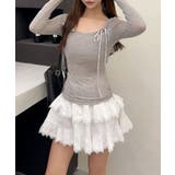 【Jasmine】リボンスリムTシャツ | aimoha  | 詳細画像7 