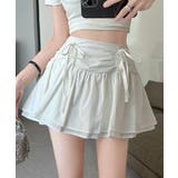 【Jasmine】シャーリングリボンフレアミニスカート Jasmine Gran… | aimoha  | 詳細画像8 