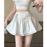 【Jasmine】シャーリングリボンフレアミニスカート Jasmine Gran… | aimoha  | 詳細画像5 