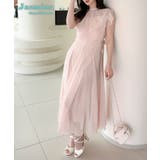 【Jasmine】ラッフルスリーブシフォンワンピース | aimoha | 詳細画像1