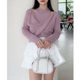 【Jasmine】ハイネック肩見せニットプルオーバー Jasmine Grand… | aimoha  | 詳細画像13 