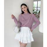 【Jasmine】ハイネック肩見せニットプルオーバー Jasmine Grand… | aimoha  | 詳細画像16 