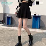 【Jasmine】ハイウエストフレアミニスカート | aimoha  | 詳細画像1 