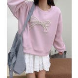 【Jasmine】パールリボンスウェットプルオーバー Jasmine Grand… | aimoha  | 詳細画像3 