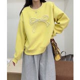 【Jasmine】パールリボンスウェットプルオーバー Jasmine Grand… | aimoha  | 詳細画像4 