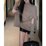 【Jasmine】タートルネックニットケープ変形プルオーバー Jasmine G… | aimoha  | 詳細画像9 