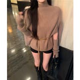 【Jasmine】タートルネックニットケープ変形プルオーバー Jasmine G… | aimoha  | 詳細画像16 