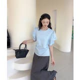 【Jasmine】パワショル切り替えTシャツ | aimoha  | 詳細画像12 