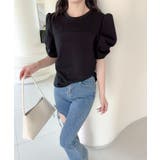 【Jasmine】パワショル切り替えTシャツ | aimoha  | 詳細画像15 