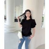 【Jasmine】パワショル切り替えTシャツ | aimoha  | 詳細画像18 