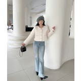 フリンジノーカラージャケット Jasmine Grandiflorum | aimoha  | 詳細画像12 