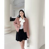 フリンジノーカラージャケット Jasmine Grandiflorum | aimoha  | 詳細画像3 