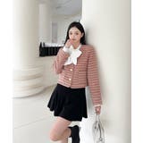 フリンジノーカラージャケット Jasmine Grandiflorum | aimoha  | 詳細画像4 