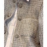 【Jasmine】千鳥柄ノンカラージャケット＋グロップドシャツベスト | aimoha  | 詳細画像14 