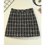 ツイード風ミニタイトスカート Jasmine Grandiflorum | aimoha  | 詳細画像4 