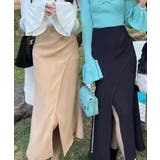 【Jasmine】フロントスリットマーメイドロングスカート Jasmine Gr… | aimoha | 詳細画像5