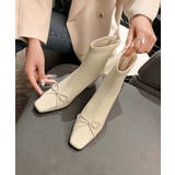 【Jasmine】リボンショートブーツ Jasmine Grandiflorum | aimoha | 詳細画像15