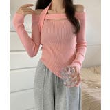 【Jasmine】オフショル胸カットアウトニットトップス Jasmine Gra… | aimoha  | 詳細画像12 