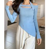 【Jasmine】オフショル胸カットアウトニットトップス Jasmine Gra… | aimoha  | 詳細画像16 