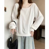 【Jasmine】2WAY肩見せスウェット Jasmine Grandiflor… | aimoha | 詳細画像8