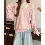 【Jasmine】2WAY肩見せスウェット Jasmine Grandiflor… | aimoha | 詳細画像10