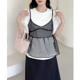 【Jasmine】ドッドバックリボンビスチェ | aimoha  | 詳細画像2 