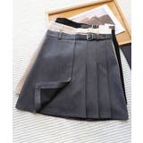 【Jasmine】アシンメトリープリーツニットスカート Jasmine Gran… | aimoha  | 詳細画像1 